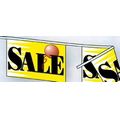 30' (10 Panel) Stock Rectangular Mini Banner String - (Sale)